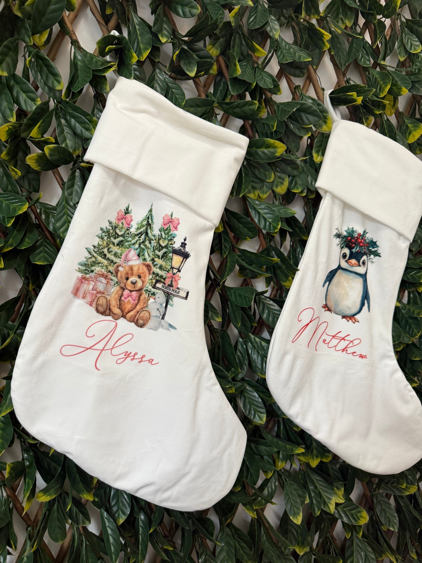 Velvet stocking  - all designs