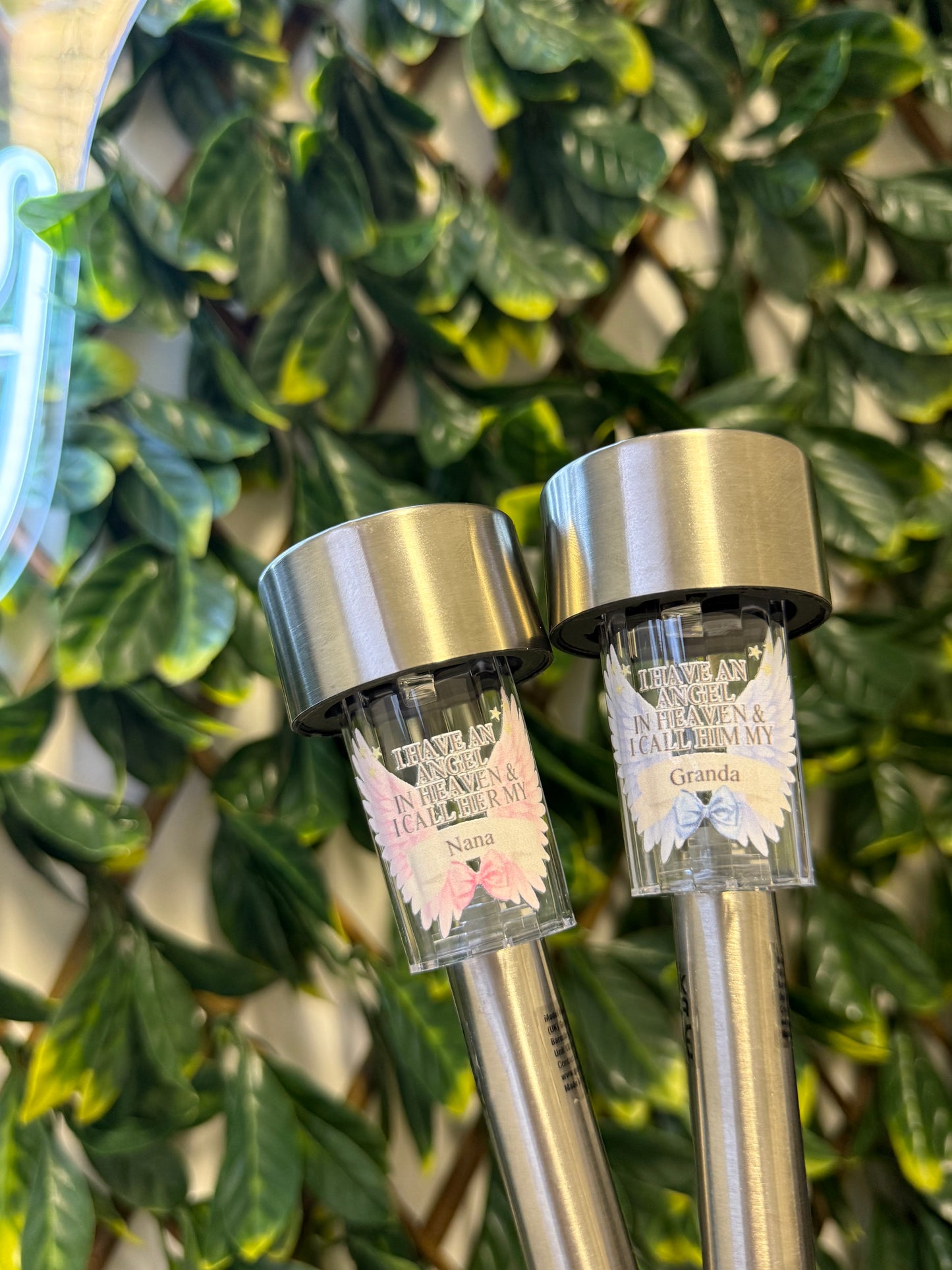 Angel in heaven solar light stake
