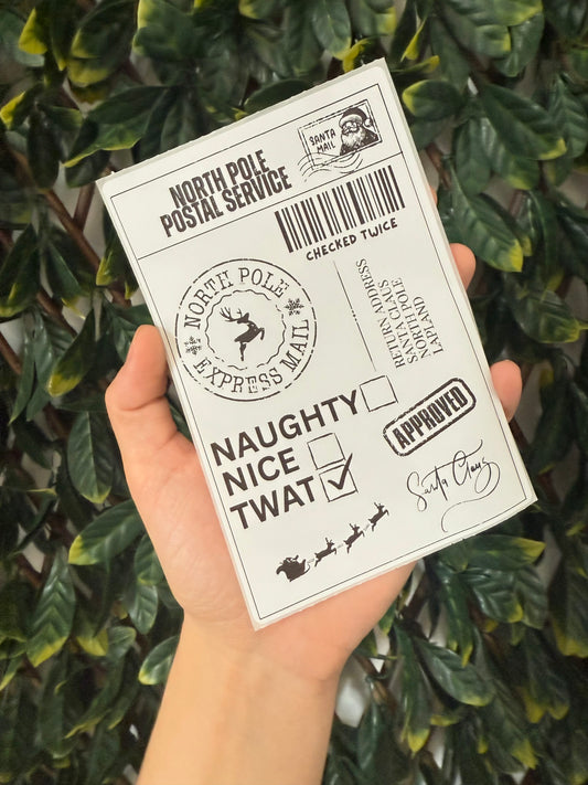 Pack of 25 adult gift labels