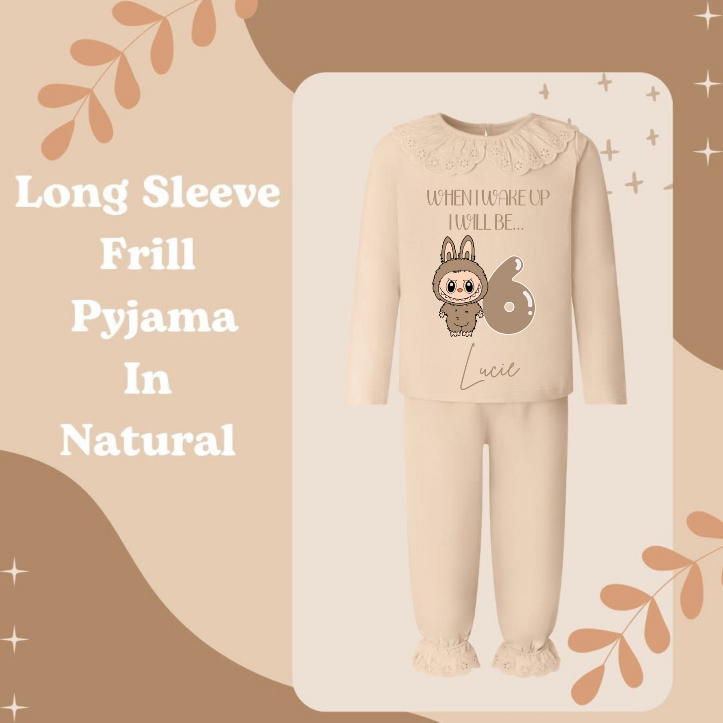 Labubu Frill Birthday Pyjamas