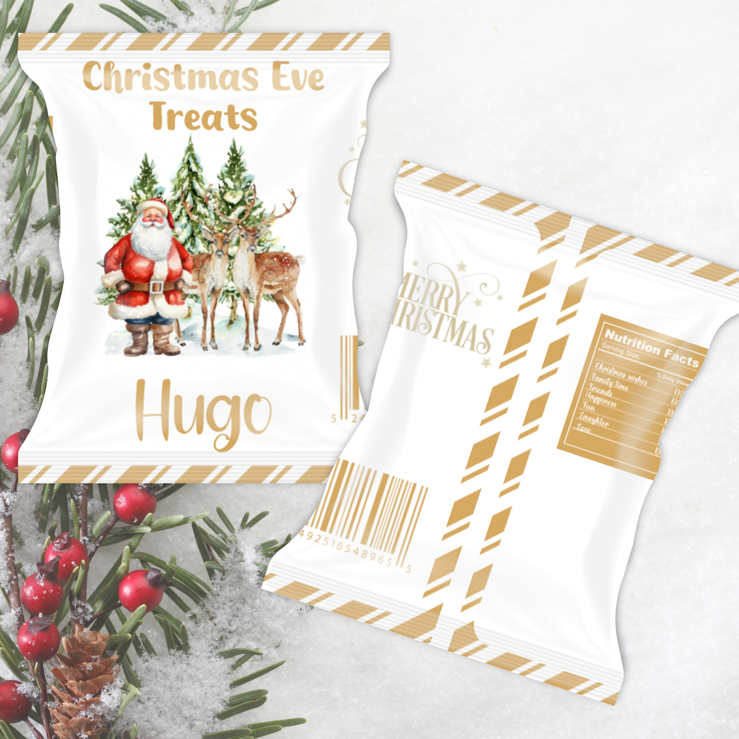 Christmas treat bag - all designs