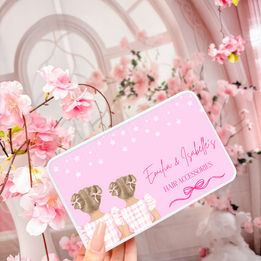 Hair accessory tins