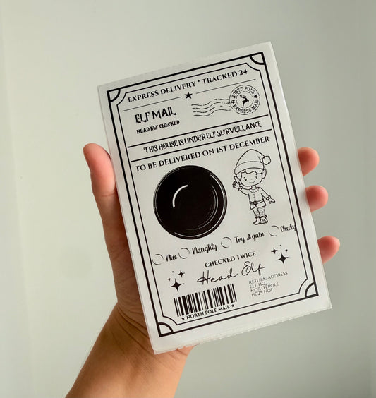 Elf Mail - delivery before Dec 1st - sticker label
