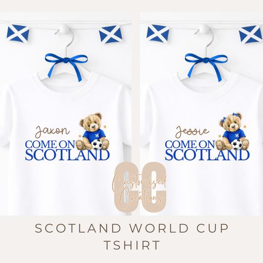 World Cup Scotland tshirt