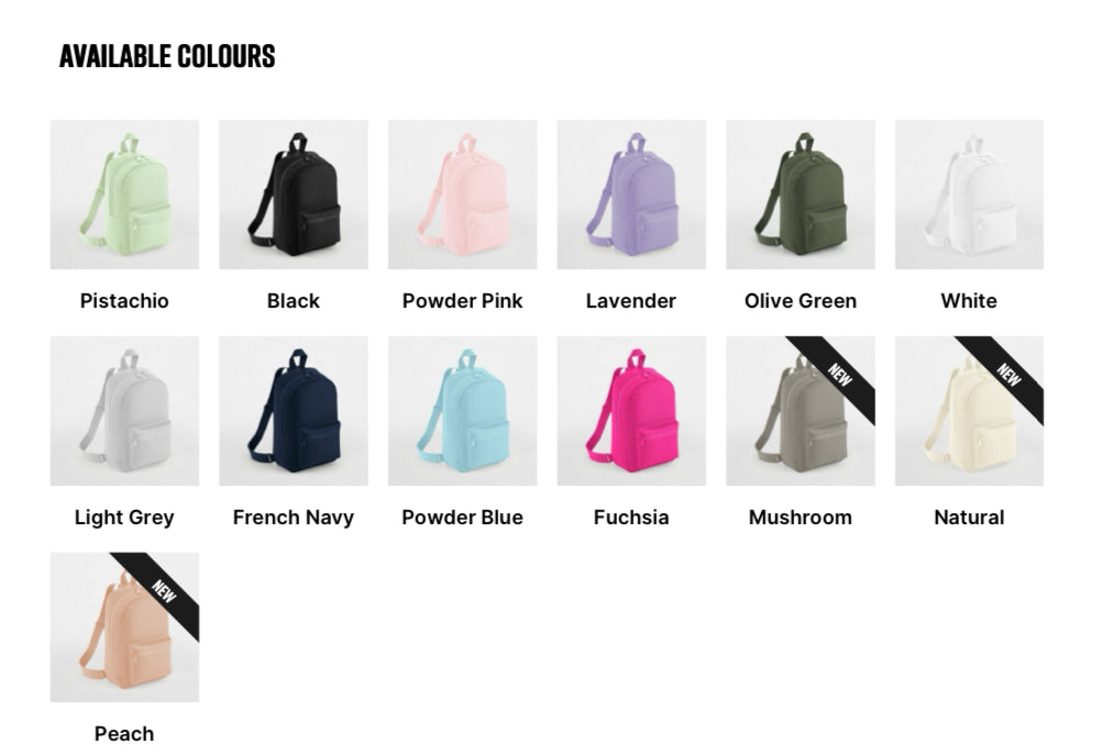 7L backpack/bag