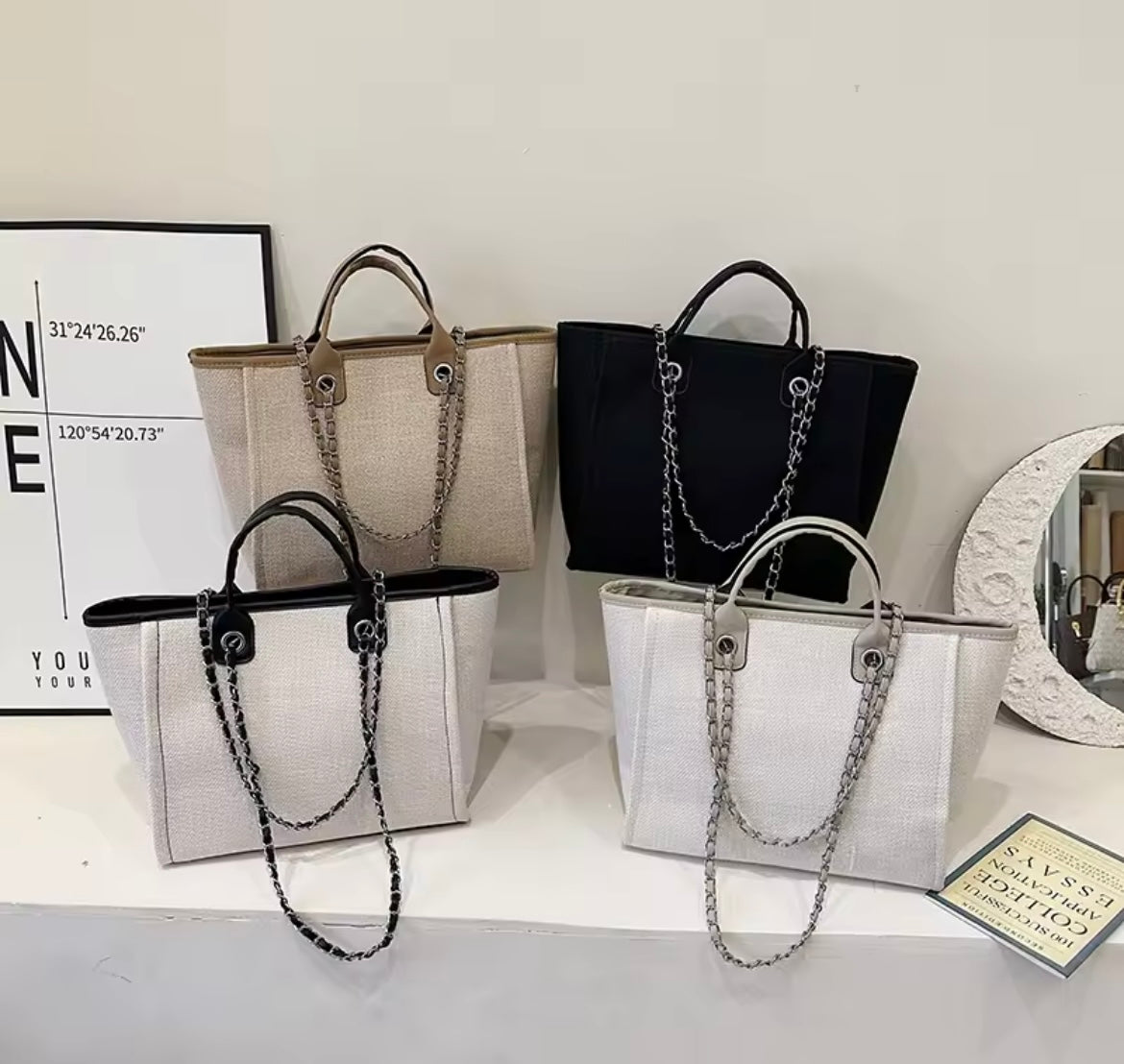 Tote handbag