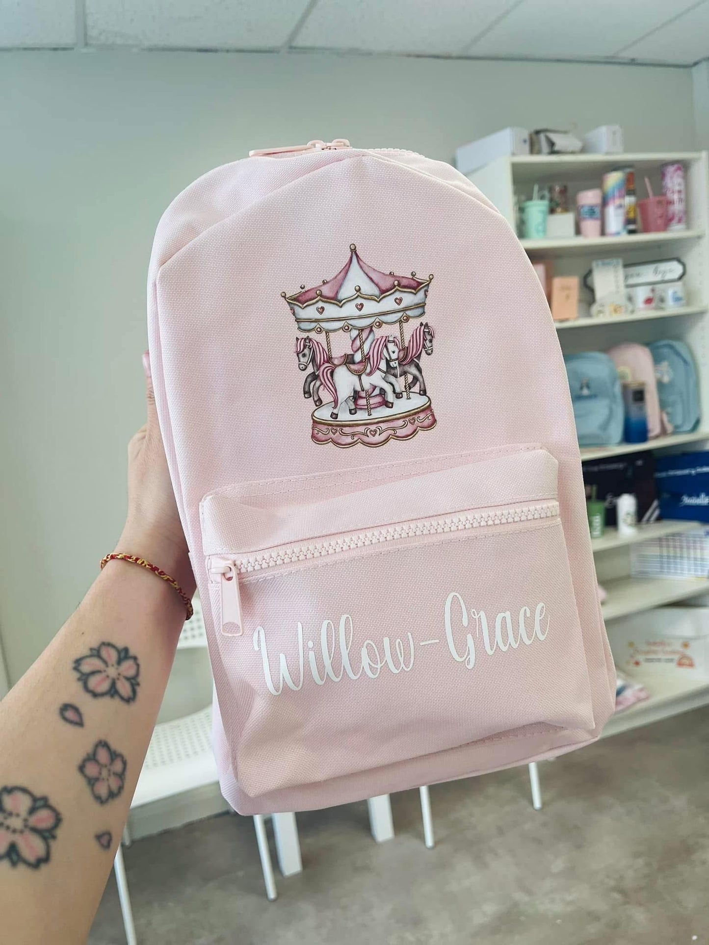 Character backpack - any design