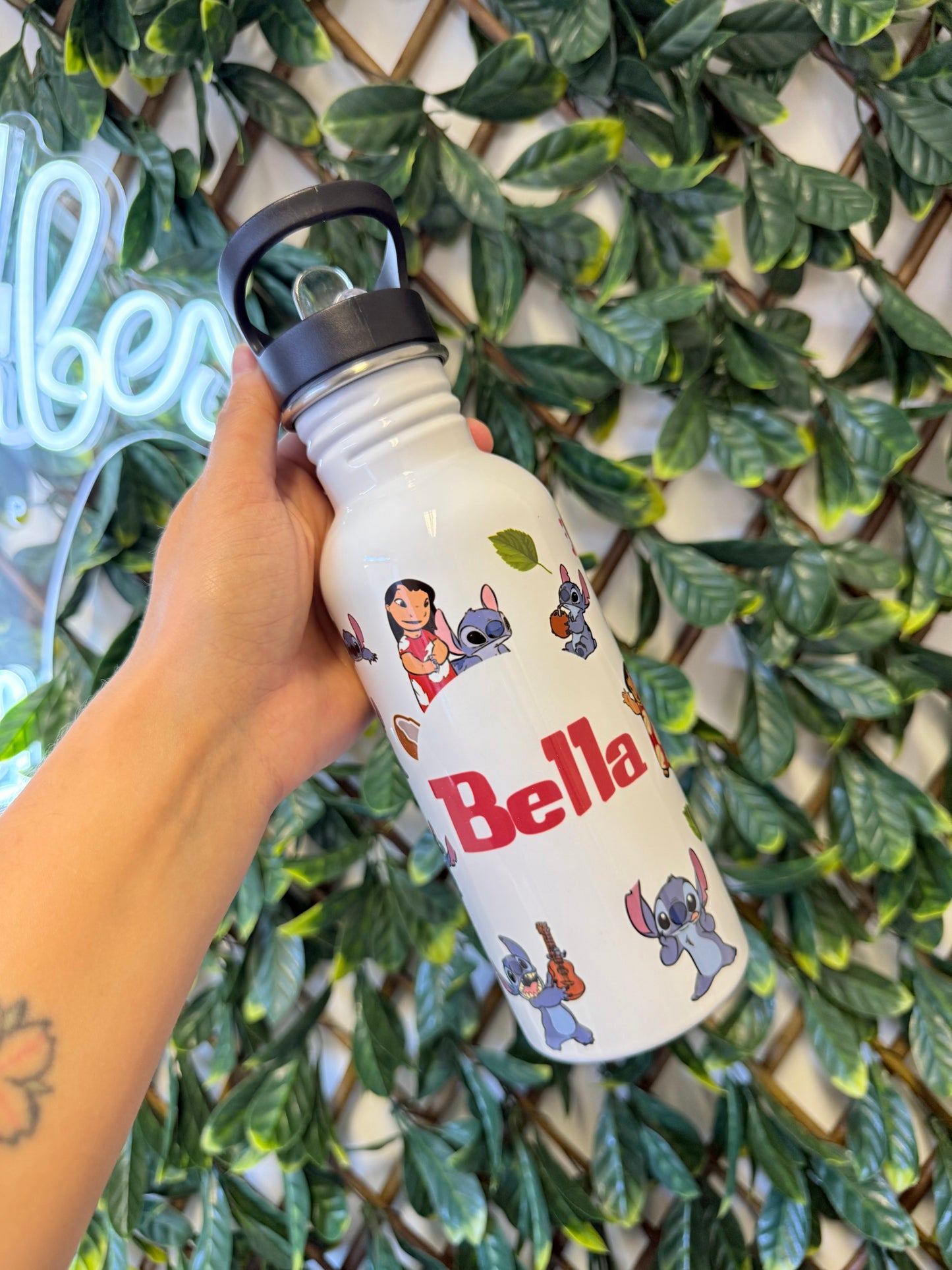 Children's straw top bottle - any design