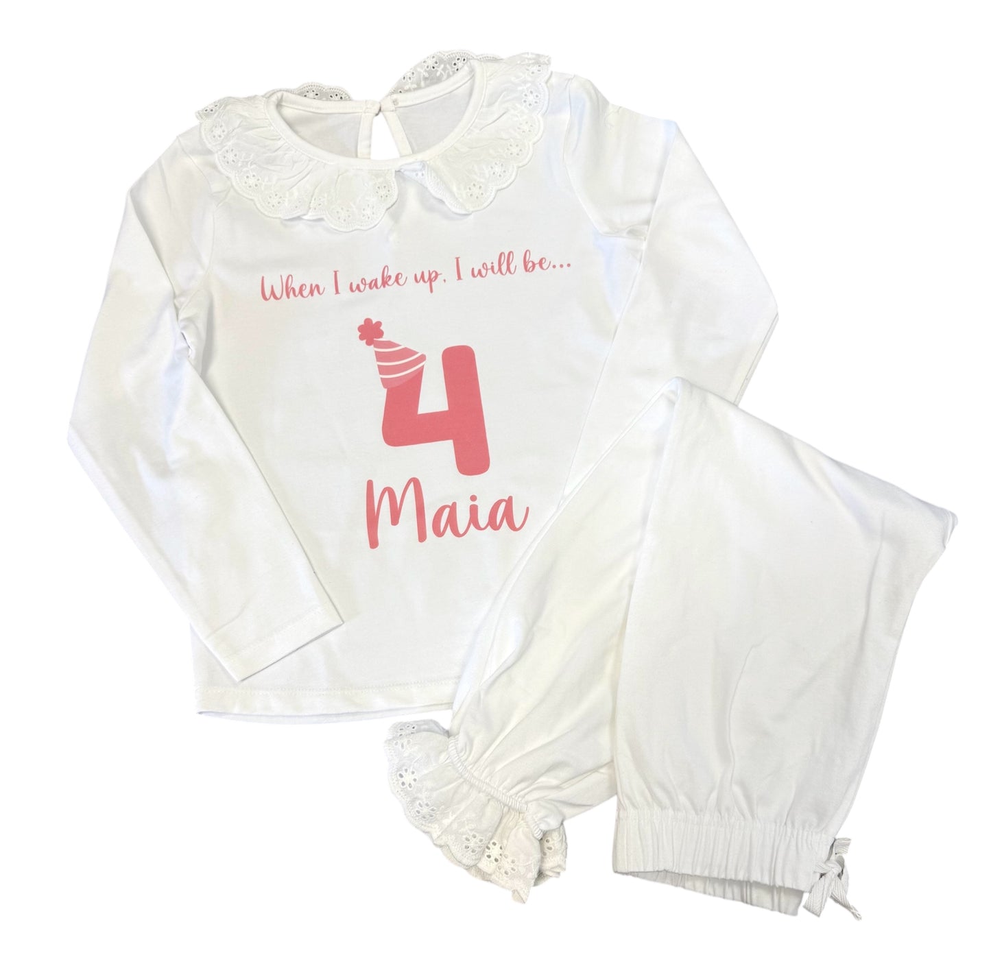Birthday pyjamas - any design available