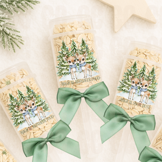 Reindeer food/snow popper