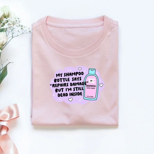 My shampoo bottle says... adult tshirt