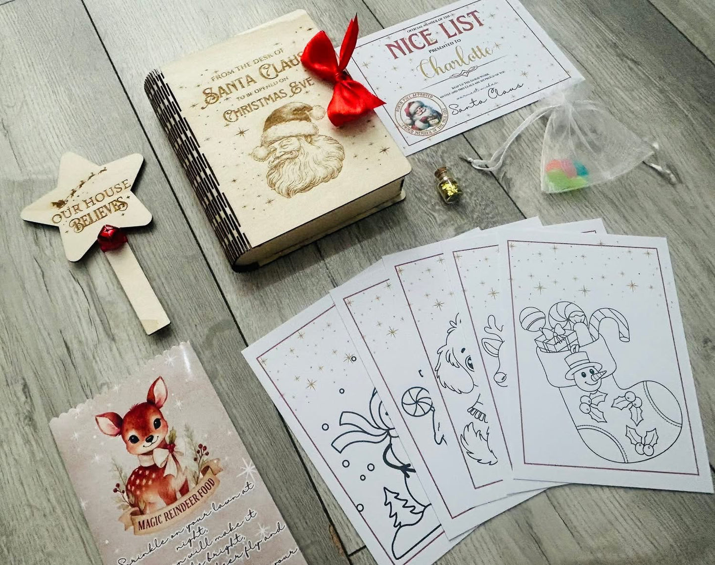 Santas book box