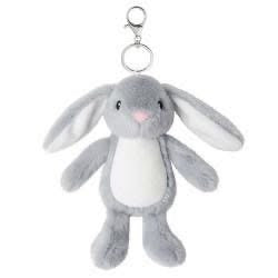 Bunny/bear teddy keyring