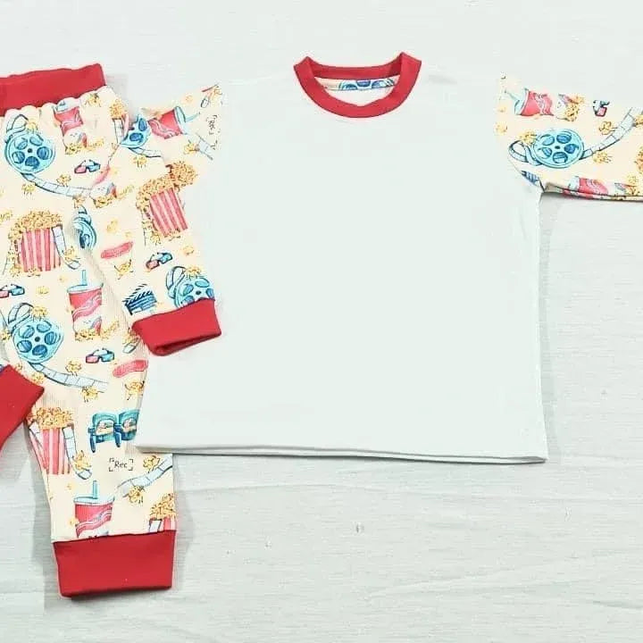 Embroidered birthday pyjamas - any design available
