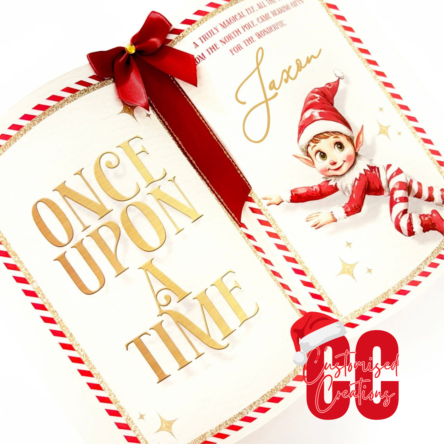 Magentic gift box - elf