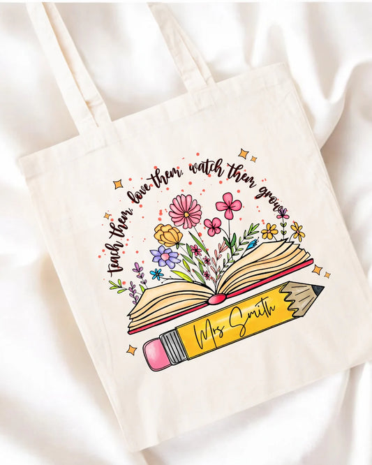 Teacher canvas bag