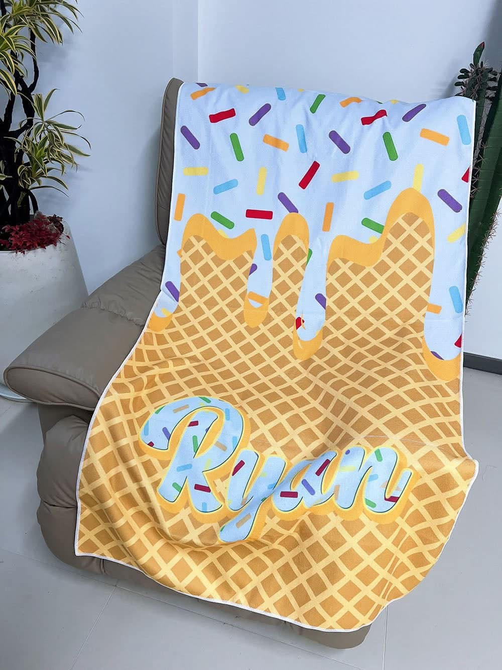 Printed for you beach towels - ANY DESIGN