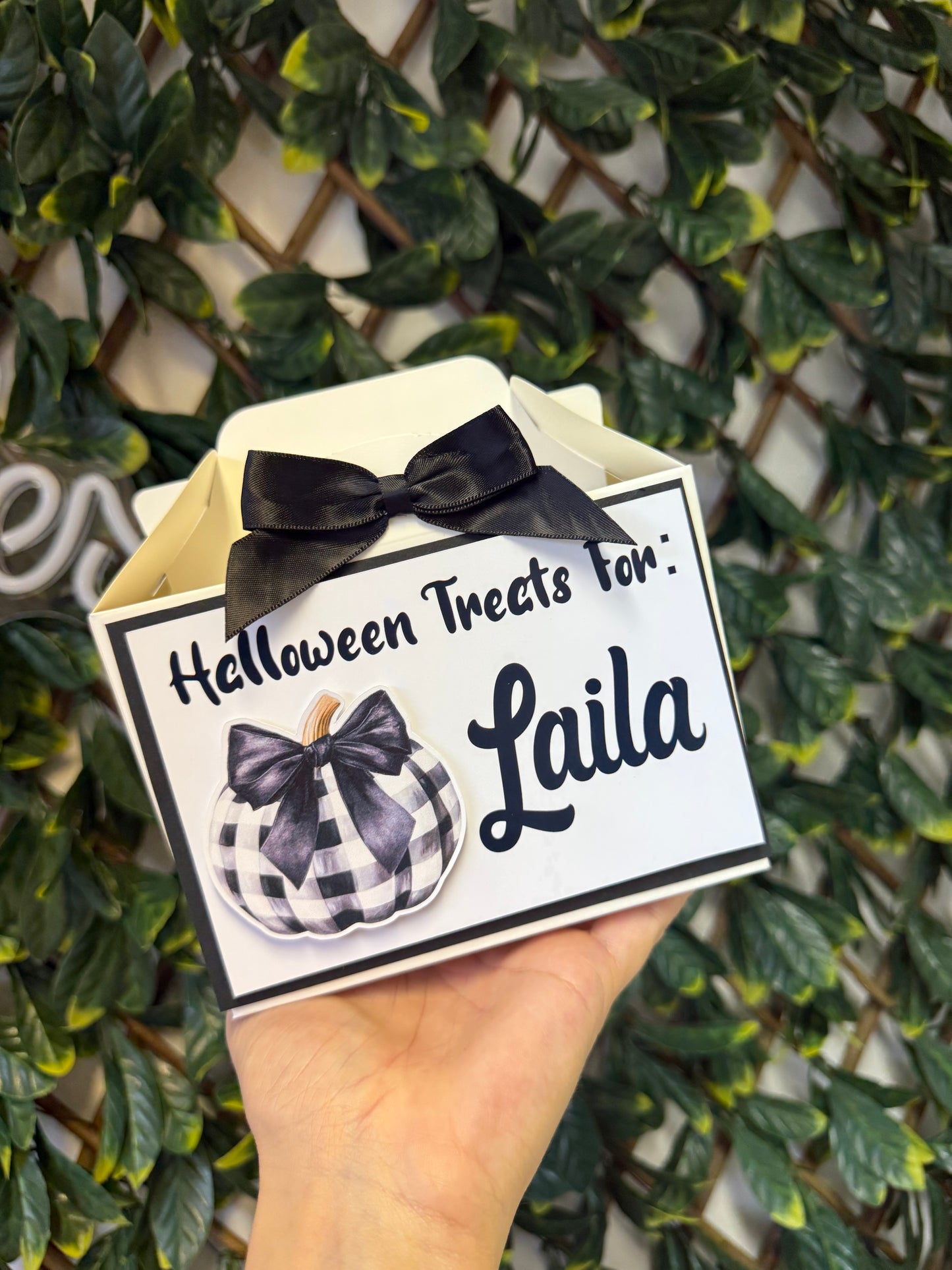 Halloween treat box - all designs