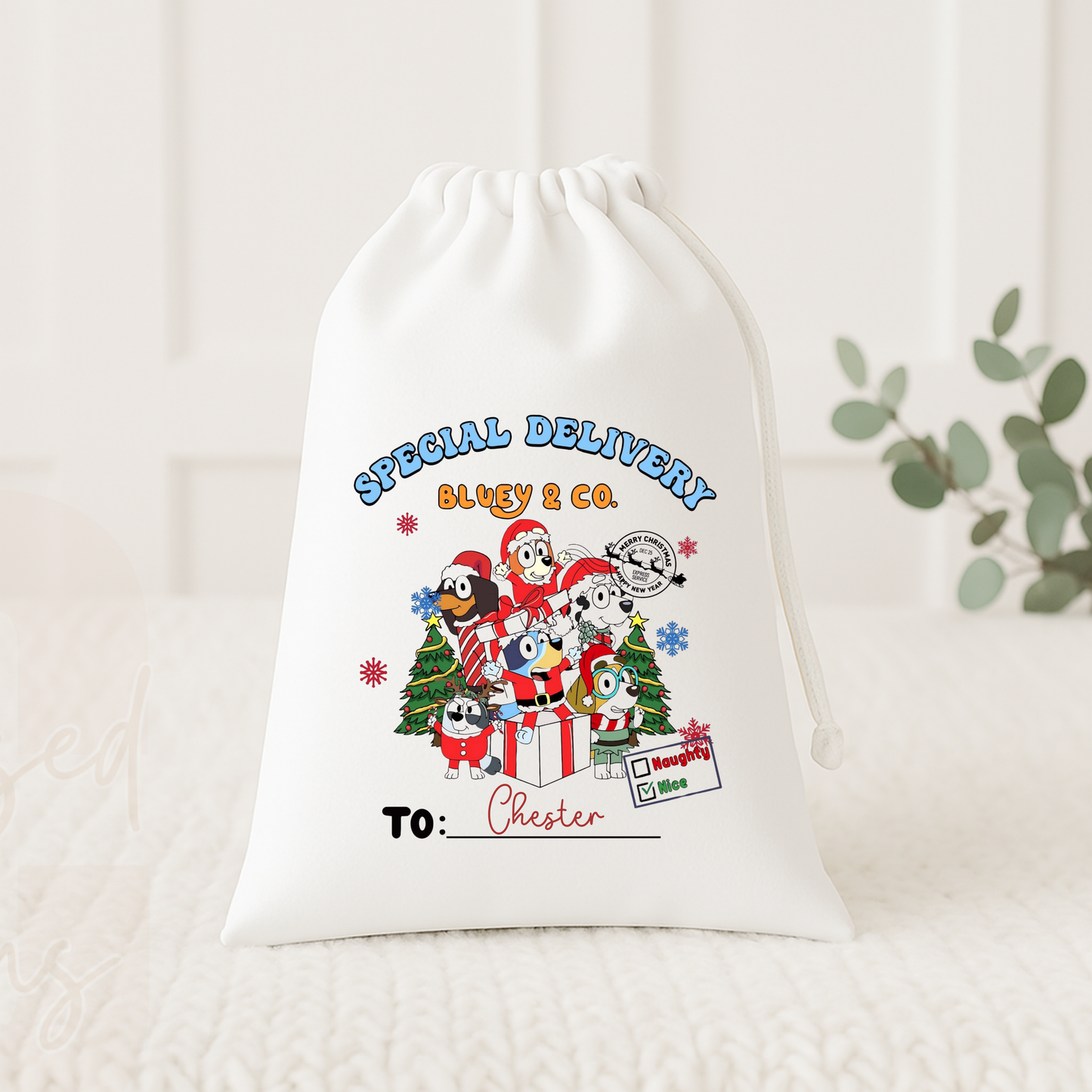 Christmas gift sack - all designs