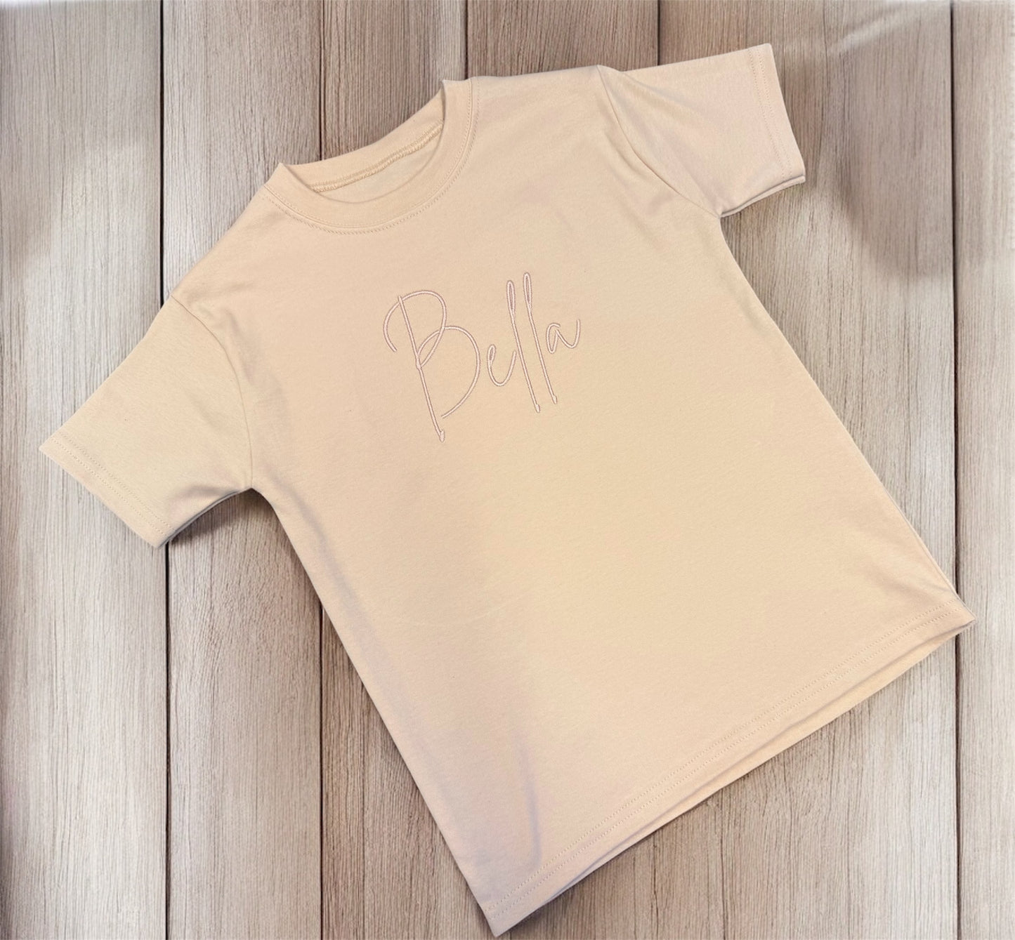 Embroidered T-shirts