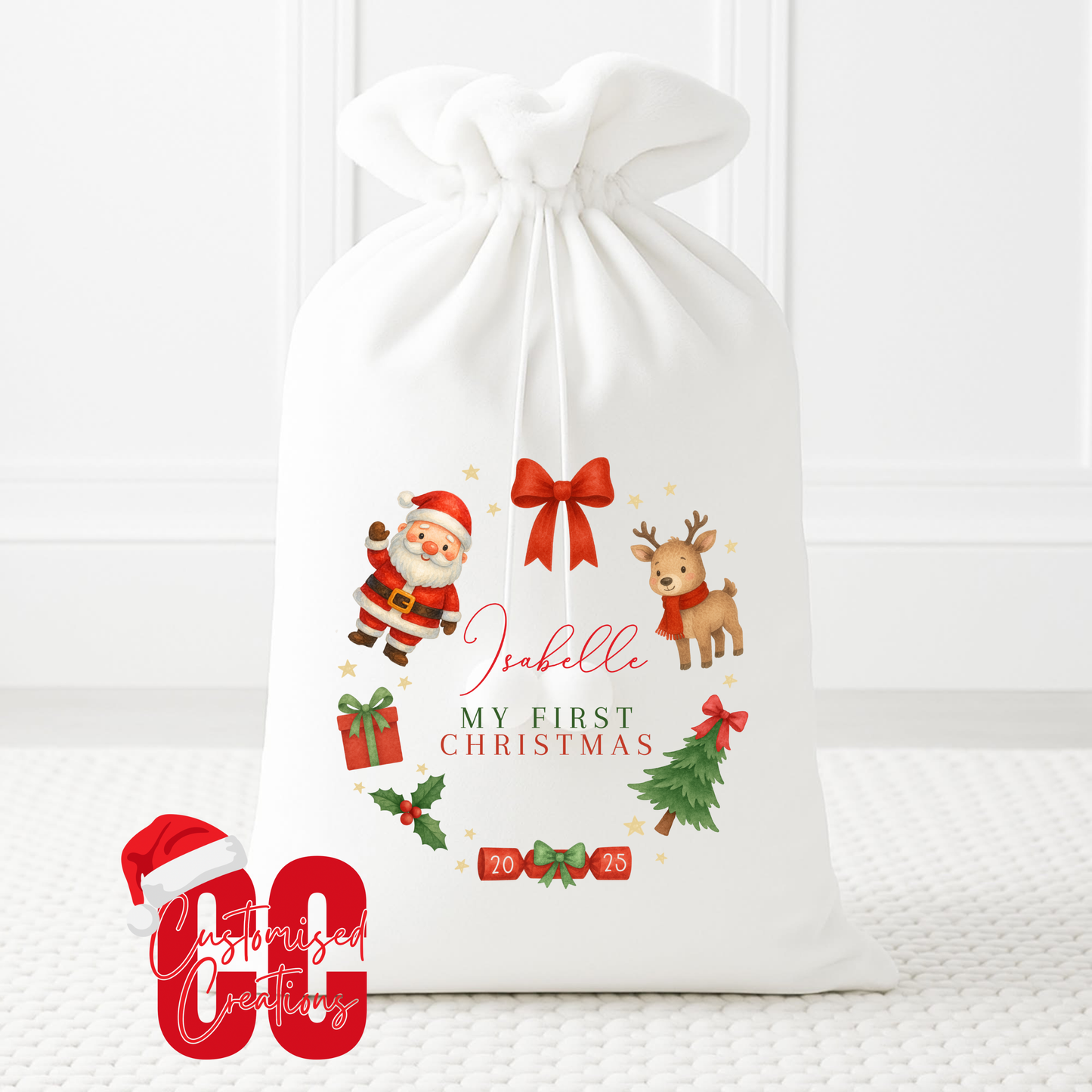 Xl velvet sack - any design