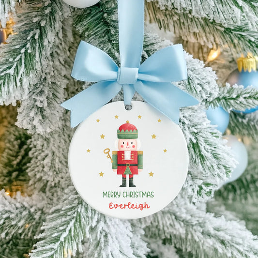 Ceramic bauble - Christmas nutcracker