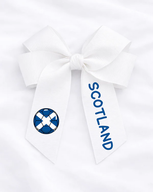 World Cup Hair Bow - Scotland