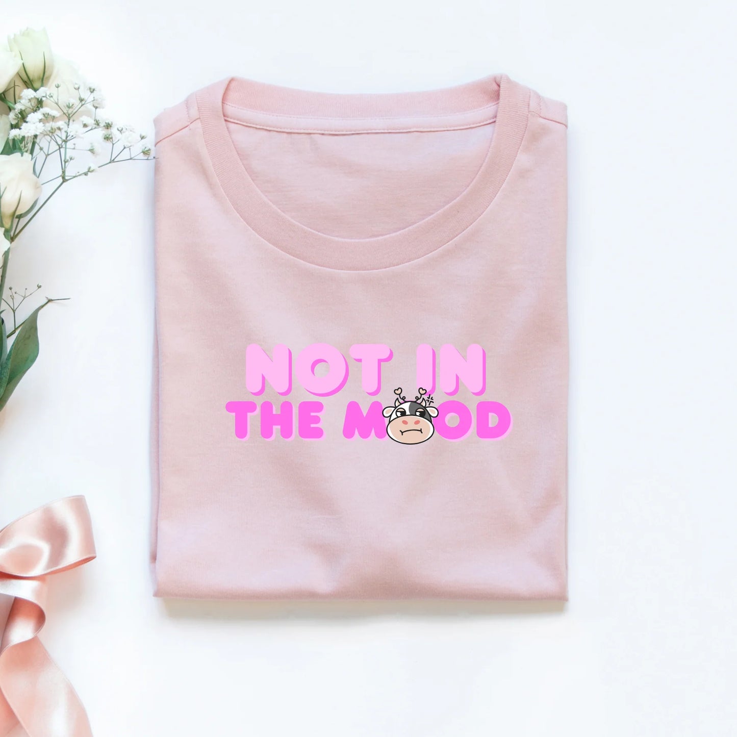 Not in the mood adult tshirt