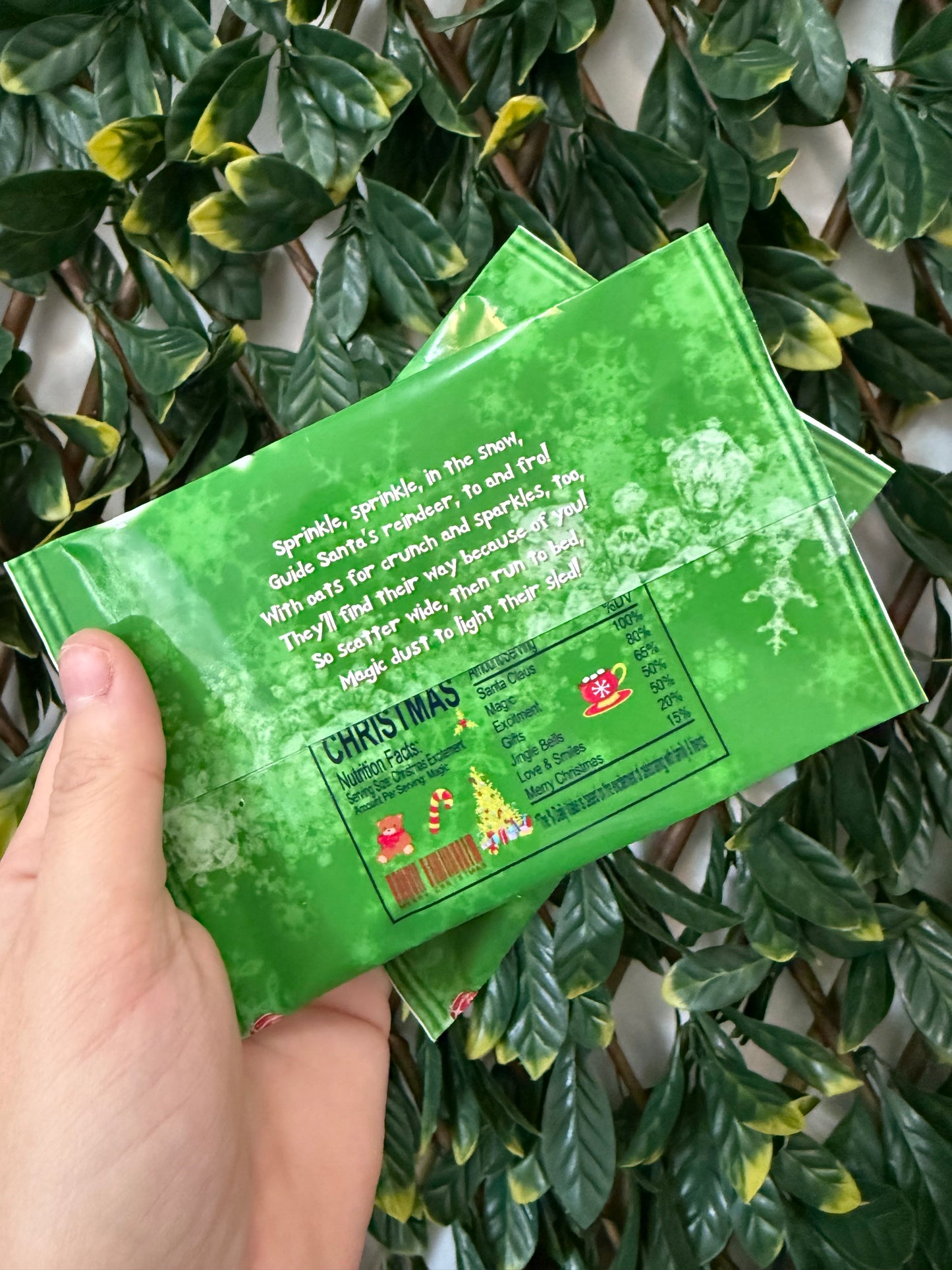 Magic reindeer food grinch