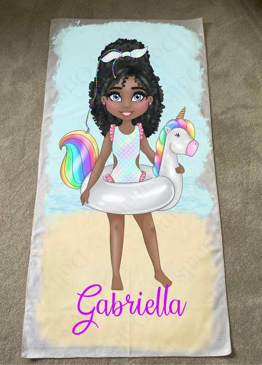 Printed for you beach towels - ANY DESIGN