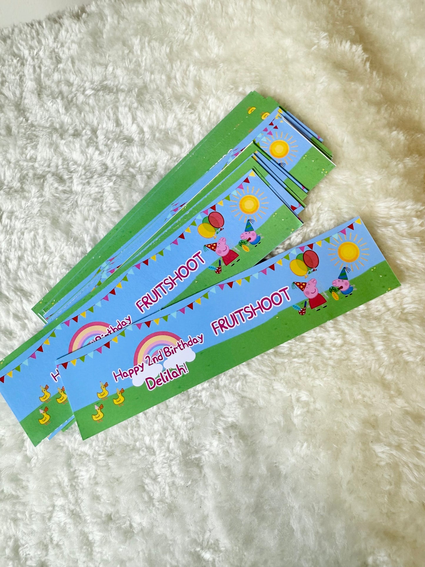 Custom Fruit Shoot Label - Any Design