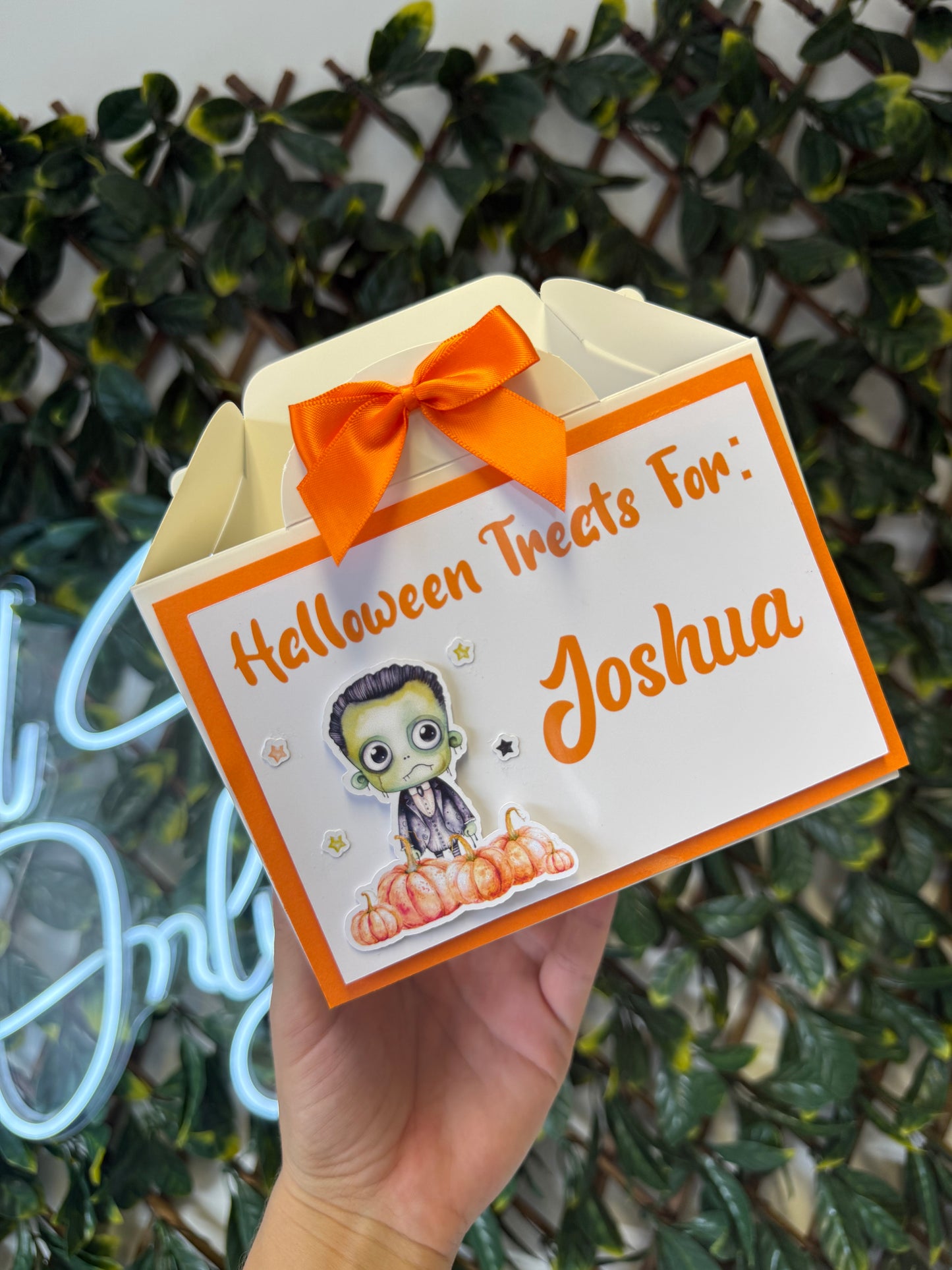 Halloween treat box - all designs