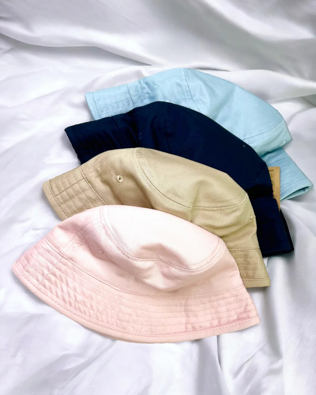 Embroidered Kids Summer Hat - Various Colours