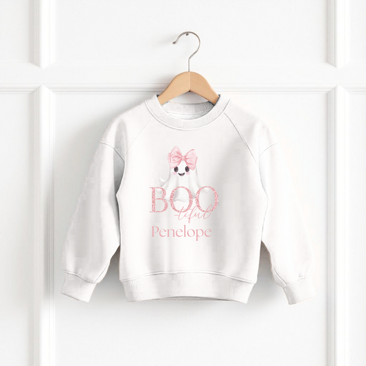 Halloween bootiful sweatshirt