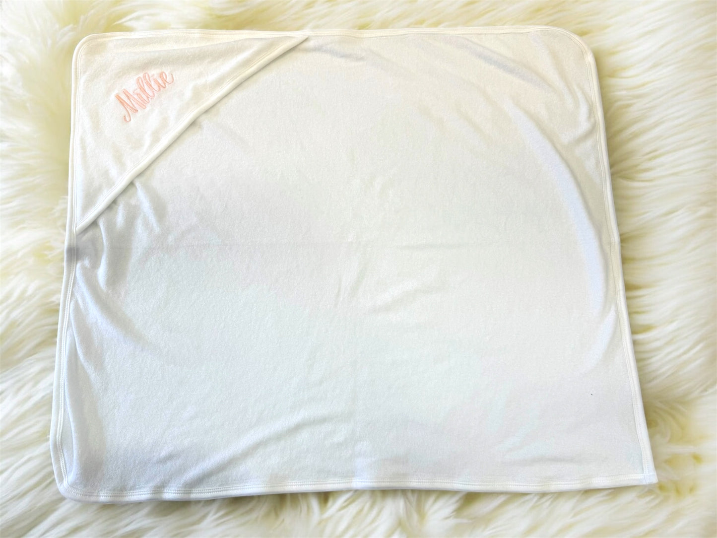 Embroidered baby towel