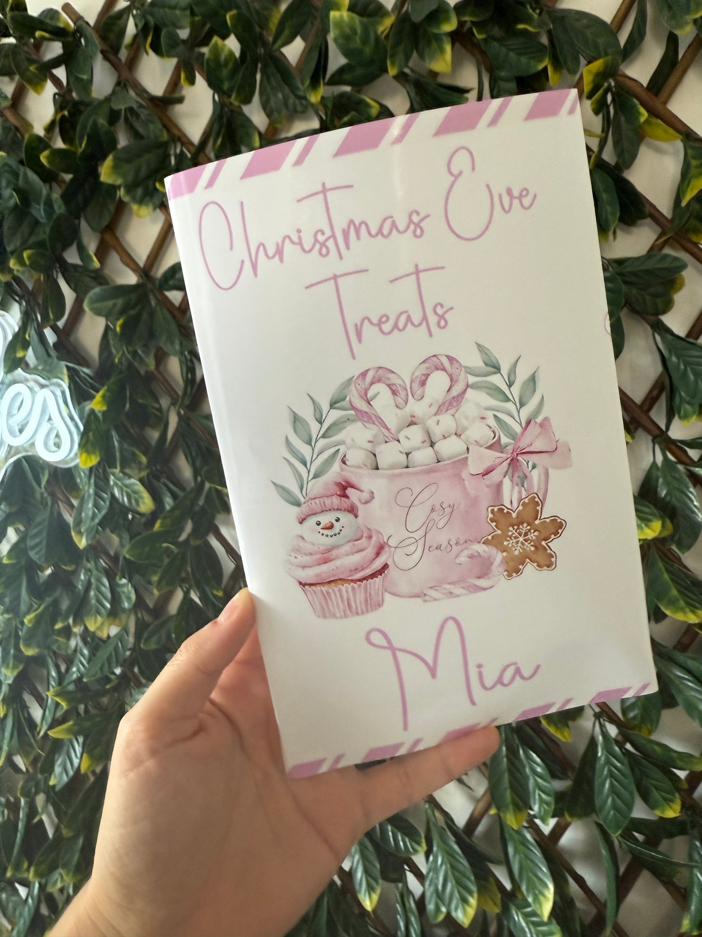 Unfilled Christmas treat packet
