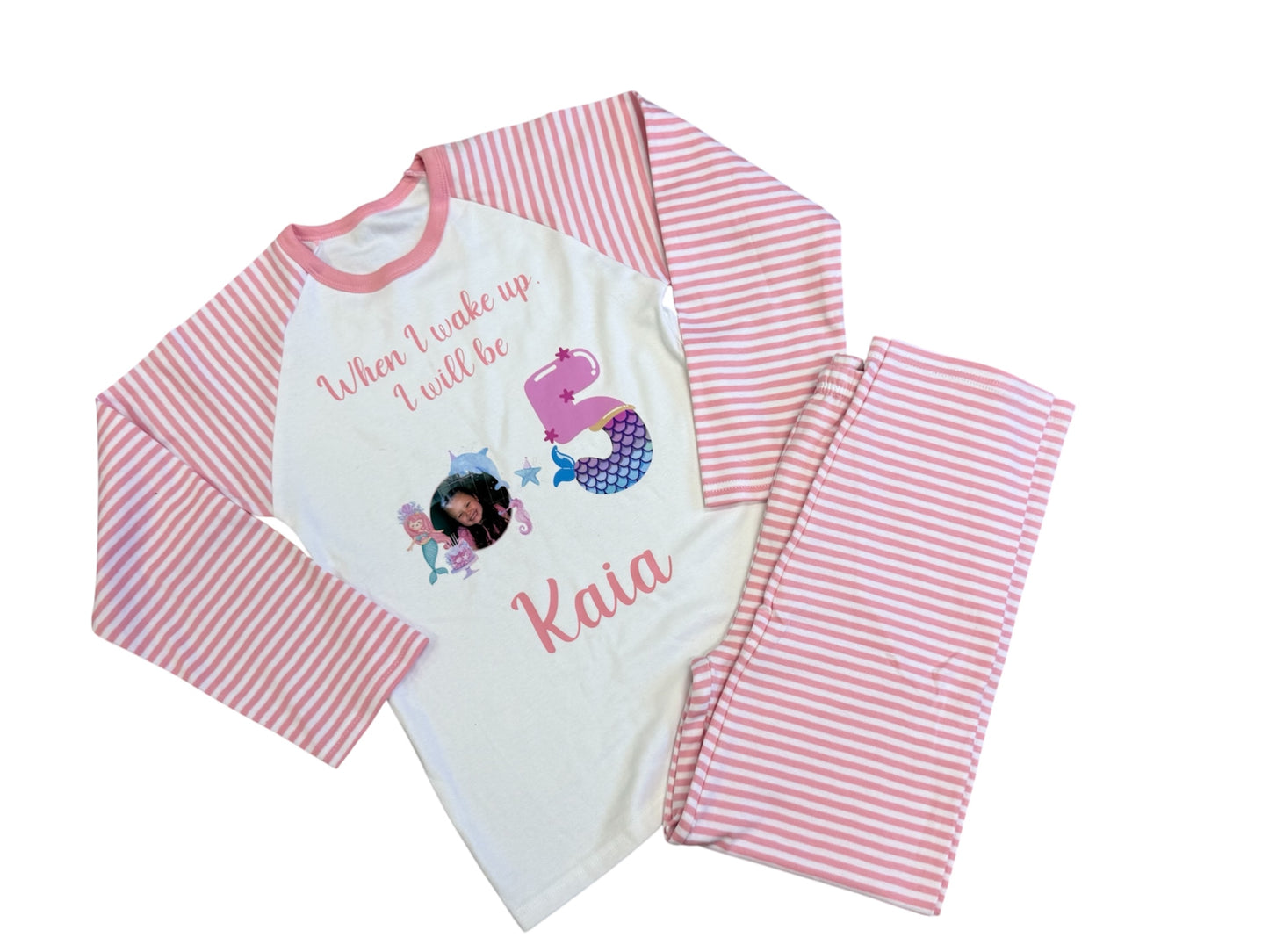 Birthday pyjamas - any design available