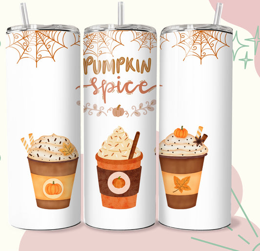 Pumpkin spice 20oz tumbler