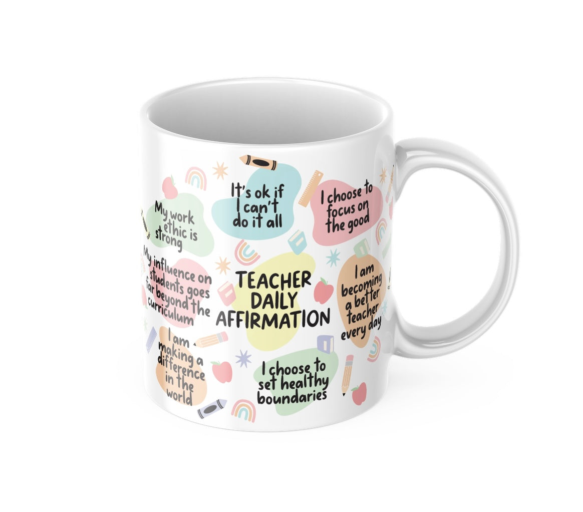 Teacher Affirmation Mug