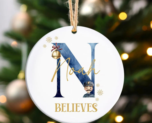 Ceramic bauble - Christmas believes