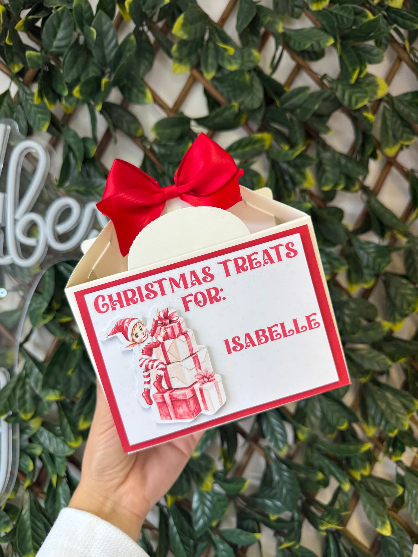 Christmas treat box - all designs