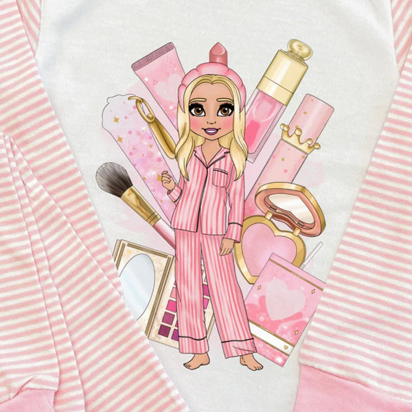 Make up girl pyjamas