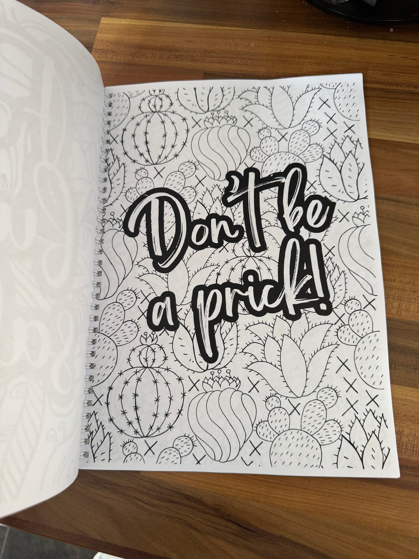 Adult sweary colour book