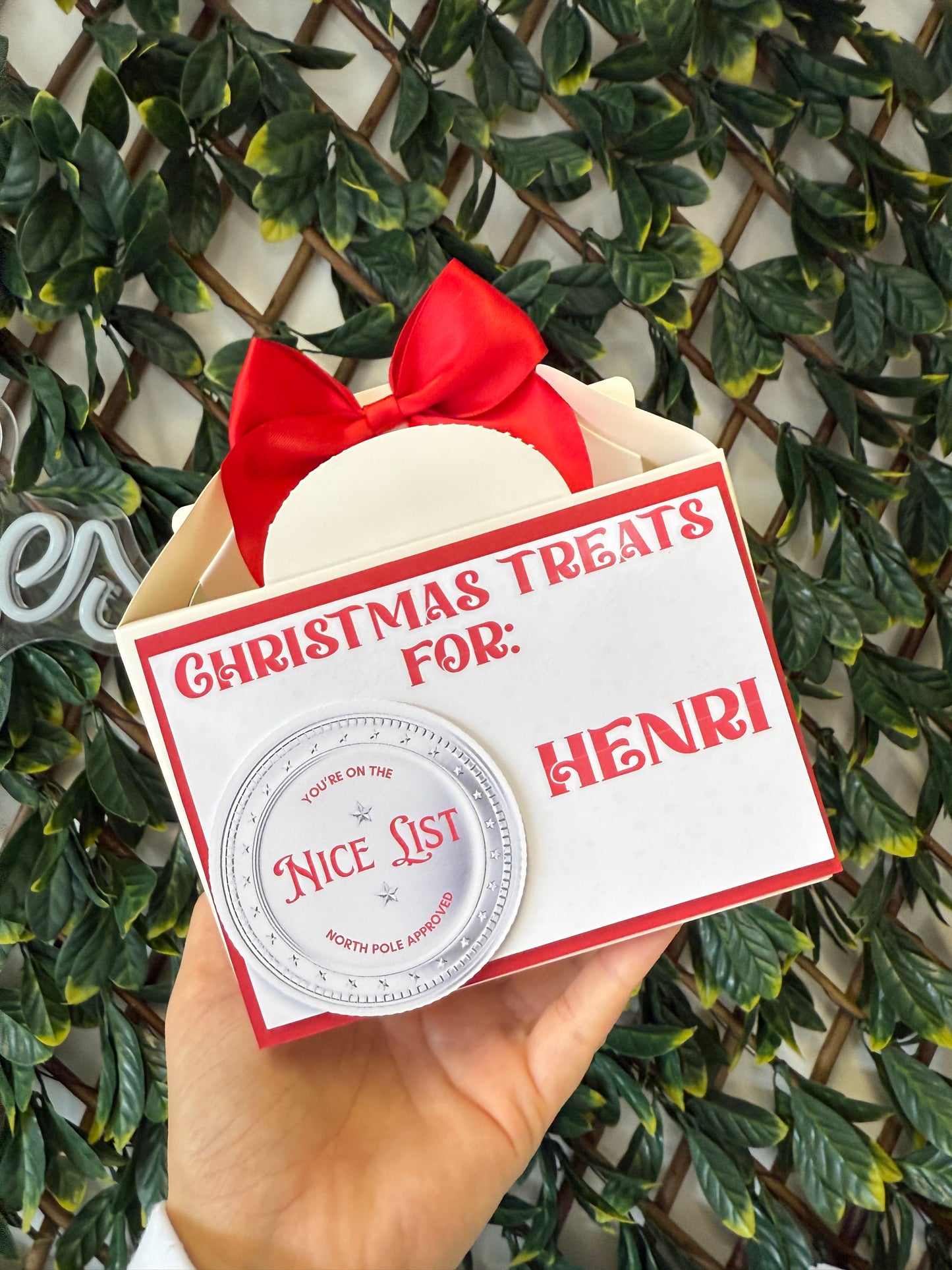 Christmas treat box - all designs