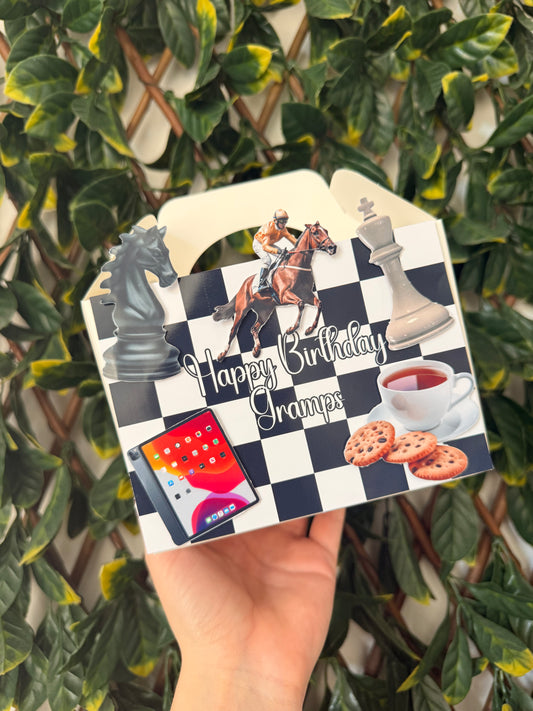 Personalised 3D Adult Treat Box | Custom Design Any Theme