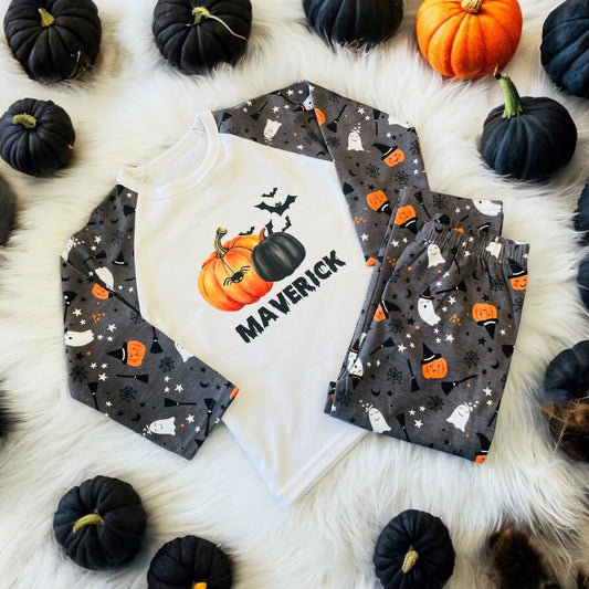 Halloween Pyjamas pumpkins