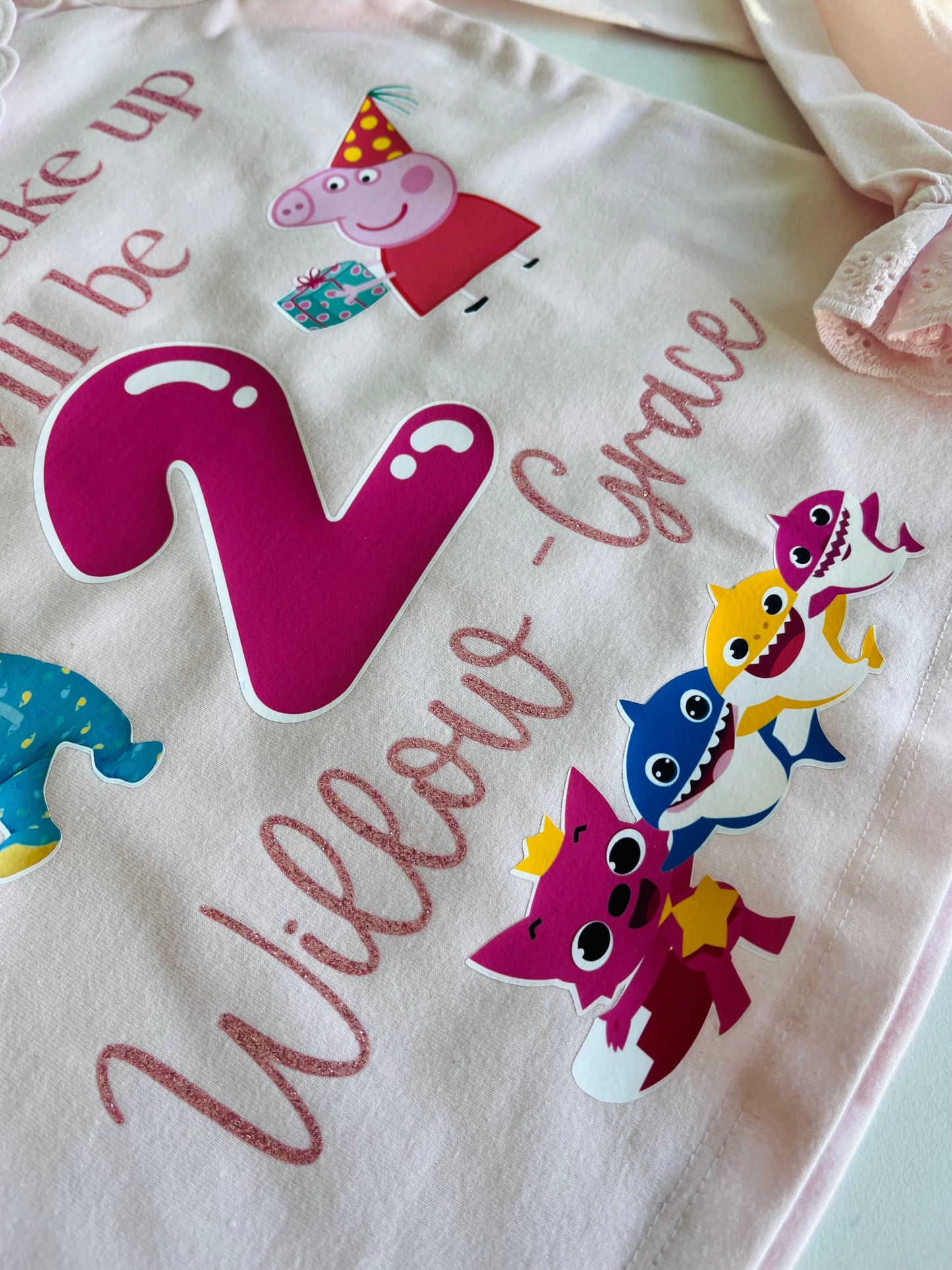Birthday pyjamas - any design available