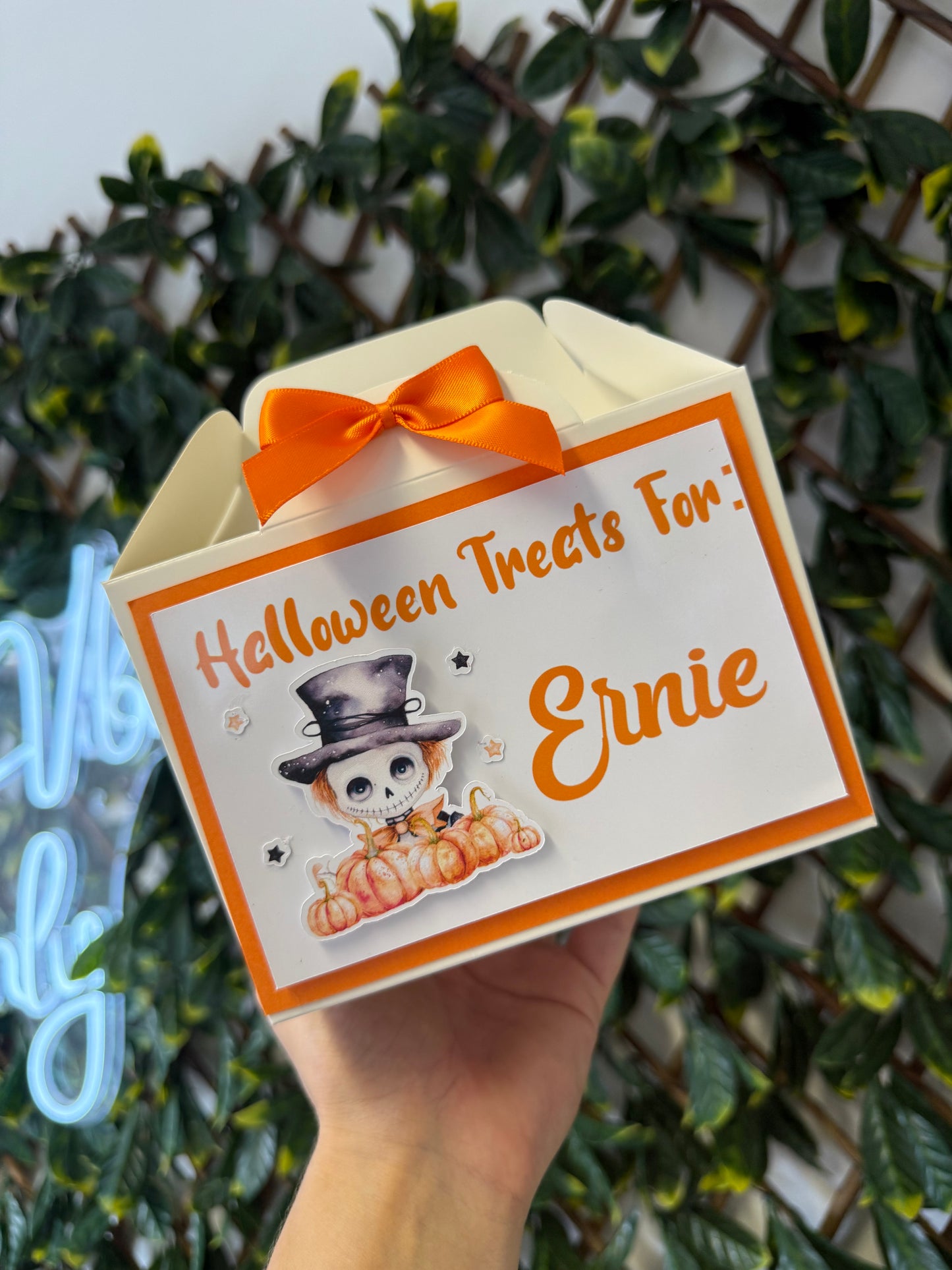 Halloween treat box - all designs