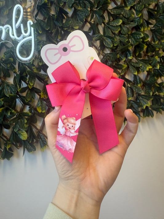 Pink fairy bow