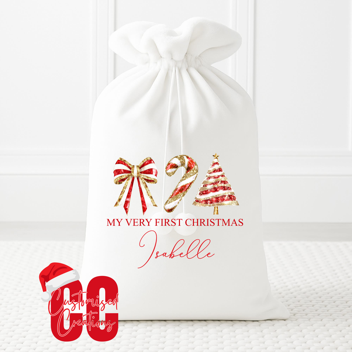 Xl velvet sack - any design